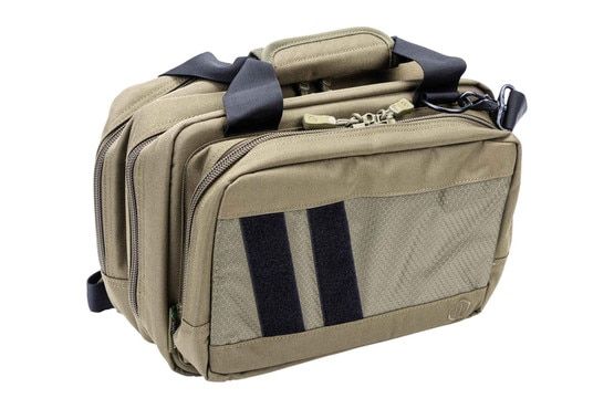 Savior Equipment Specialist Mini Range Bag in OD Green has a wrap-around carrying handle.